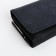 Women's wallet on magnets, black color