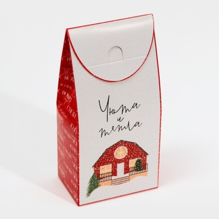 Folding box "Hugge", 9 x 19 x 6 cm, new year-5
