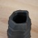 VAZA Ceramics Table "Levin" D-6CM, 20x9 cm, black