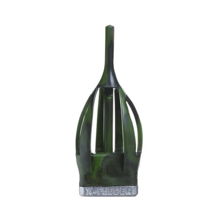 Boar-feeder plastic X-Feeder PL Camo TVskaya M, Kamo color, 60 g, 40 ml