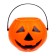 Joke candidate with spider "pumpkin"