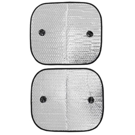 SkyWay curtain screen, 44x38cm, on suction cups, foil for side glasses, set 2 pcs