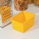 Terka Dolyana "Comfort", 4 faces, with a container of 450 ml, round handle, 28 × 12 × 9 cm, color mix