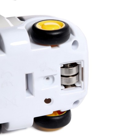 Musical toy "Ambulance", sound, light, white color-3