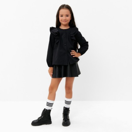 Children's shirt KAFTAN, p. 38 (146-152), black-1