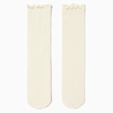 Women's socks minku, milk color, rr 36-41