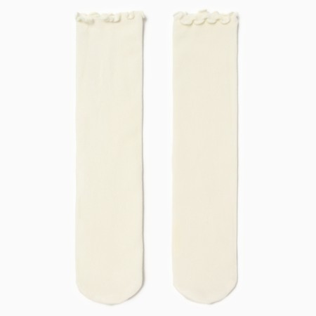 Women's socks minku, milk color, rr 36-41