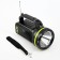 Camping battery flashlight, with light bulbs, 10 watts, 9000 mAh, solar battery, USB