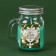New Year's candle in a jar with a handle "Believe in a dream", fragrance spruce