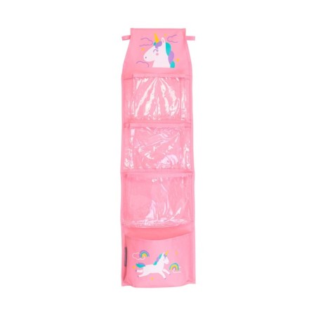 Pockets in the Sadik "Unicorn", 83x24 cm, for a children's cabinet, pink