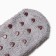 Women's socks shortened with non-slip soles, gray color, size 36-39