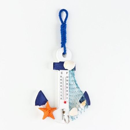 Interior anchor with a thermometer 12.5*9*2cm, mix-1