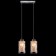 STELLA lamp, 2x60W E27, chromium color