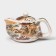Keramic collar teapot with a metal sieve "Pazage", 200 ml