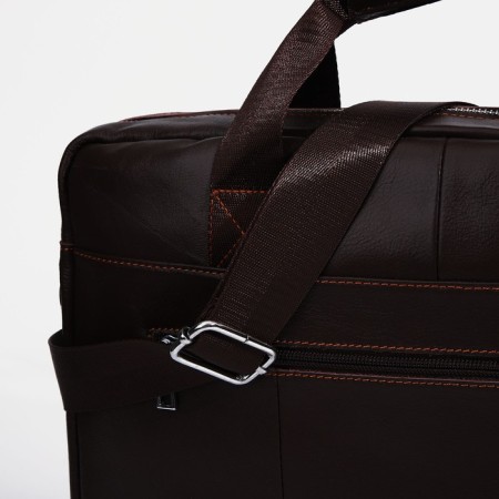 Male bag, Fidelio Largo, brown color-5