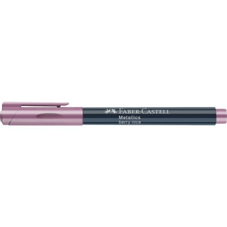 Marker for decorating Faber-Castell Metallics, purple metallic, bullet, 1.5 mm-1