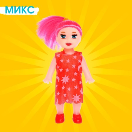 Кукла малышка «Таня» в платье, МИКС-5