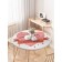 The tablecloth on the table “love yourself”, round, oxford, elastic band, size 120x120 cm, diameter 75-100 cm