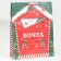 Laminated vertical "New Year's Post", l 28 x 38 x 9 cm, New Year