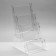 A5 stand for 3 compartments, 16 × 22 × 32 cm, 2 mm plexiglass, in a protective film