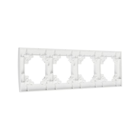 Frame four-seater horizontal, Stekker series Erna, PFR00-9004-01, White-2