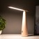 Table lamp "Strike" LED 3 modes 1.5W USB pink 6.8x6.8x28.5 cm Risalux