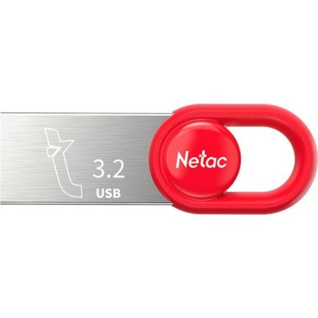 NETAC 128GB UM2 NT03UM2N-128G-32RE USB3.2 Silver/Red flash drive-4