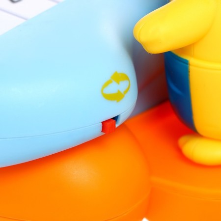 Musical piano "duckling", 10 keys, works from batteries-4