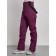 Semicunners of women's winter, size 48, dark purple color