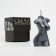 Figure candle "Women's torso", 4x6x10 cm, wet asphalt, in the box