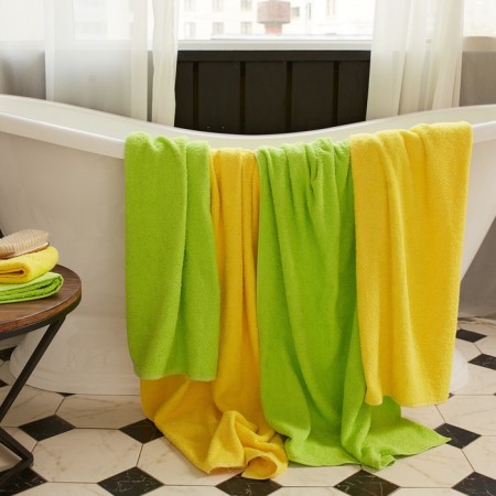 Terry towel economy and I 50*90 cm, col. yellow, 100% cotton, 320 g/m2-7