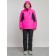 Ski costume female winter, size 44, pink color