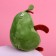 Soft toy "My soul mate", avocado, color mix