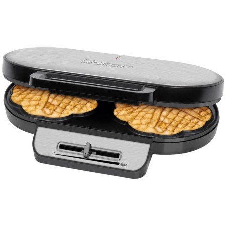Electric Wafer Clatronic Wa 3745, 1200 W, Belgian waffles, silver-1