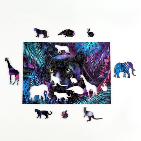 Figure puzzle "Paternian to the jungle"-8