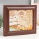 Key closed "map" 26.5x31.5 cm nut
