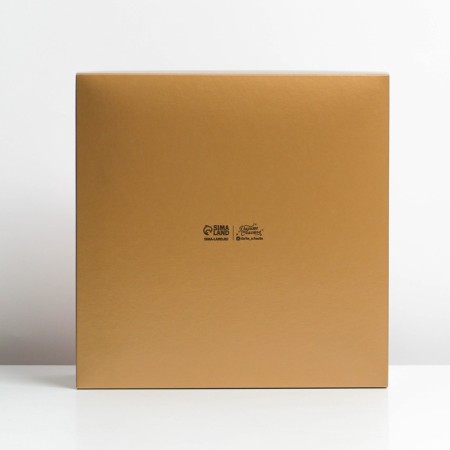 Folding box "Heat in your hands", 25 x 10 x 25 cm, New Year-3