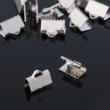 Build for the tape (set of 20 pcs.), Color silver, 10 mm