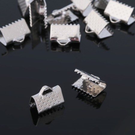 Build for the tape (set of 20 pcs.), Color silver, 10 mm