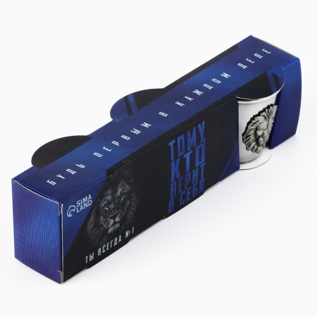 Set of glasses “only forward”, 3 pcs x 70 ml-7