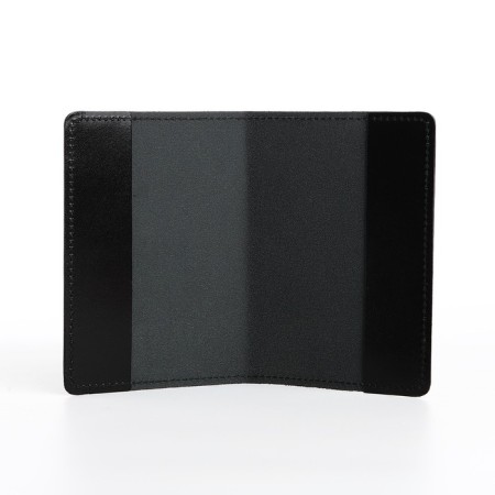 Cover for passport, black color-5