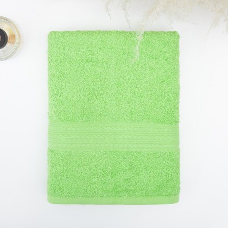 Tainted towel 50x90 cm, light green, 440 g/m2, cotton 100%-1