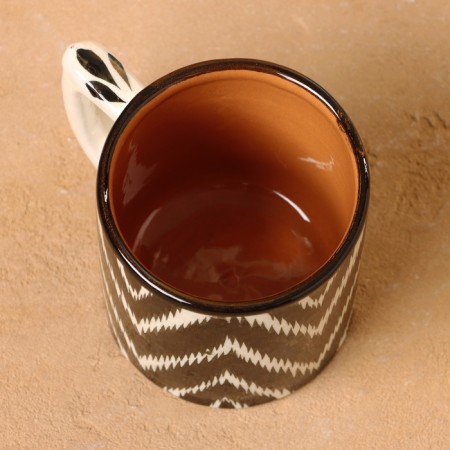 Circle of Rishtan ceramics "Atlas", 330 ml, black-3