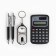 Gift set 4V1 (2 handles, calculator, flashlight with opening)