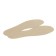 Insoles for shoes, breathing, adhesive-based, 43-44r-r, pair, beige color