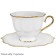 Tea set of Lenardi Magnolia Gold, 12 items