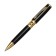 Gift handle, ball "Kronos" in the leatherette case, rotary, black body with gold