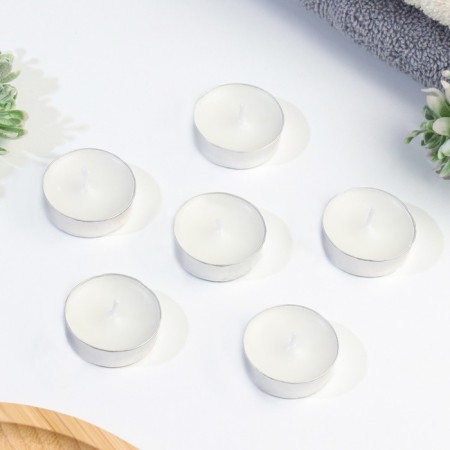 A set of tea candles, 100 pieces, white, "give beautifully"-5