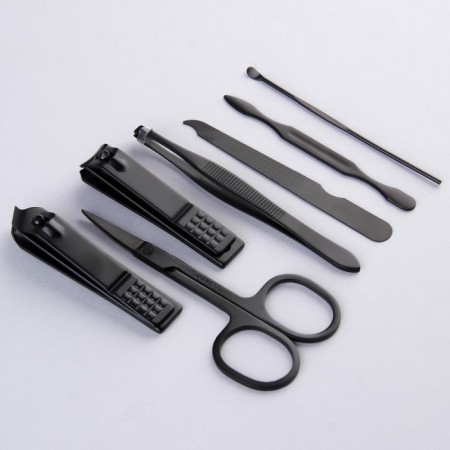 Manicure set of 7 objects "Strong Man", 10.8 x 6.7 cm-4