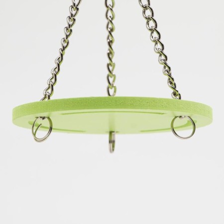 Rodents for rodents round on chains, 8.5 x 7 cm, foamed PVC, green-3